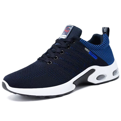 Sneakers Men 2025 New Men'S Shoes Lace-Up Running Shoes Light Casual Sneakers