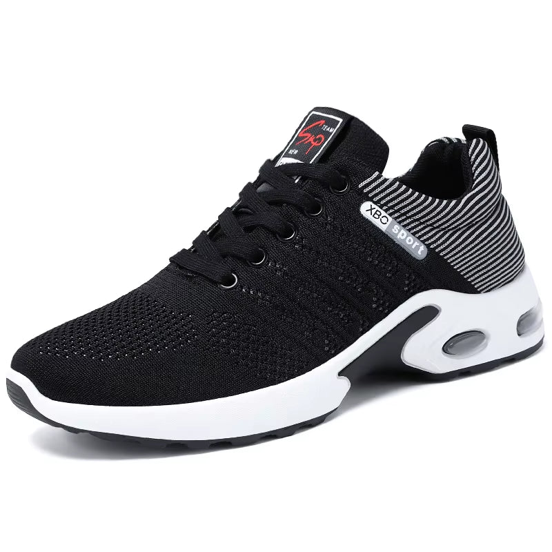 Sneakers Men 2025 New Men'S Shoes Lace-Up Running Shoes Light Casual Sneakers