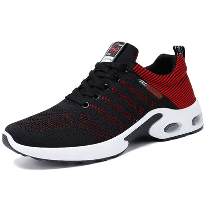 Sneakers Men 2025 New Men'S Shoes Lace-Up Running Shoes Light Casual Sneakers